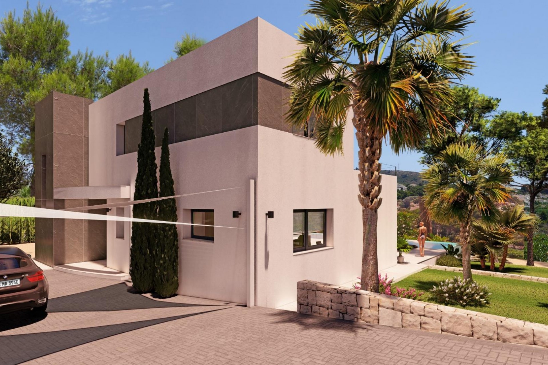 Neue Gebäude - Villa -
Teulada- Moraira